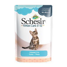 Schesir (Шезір) Kitten Care Tuna in Jelly - Вологий корм для кошенят з тунцем в желе 85 г