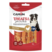 Camon (Камон) Dog Treats Sticks With Chicken & Fish - Лакомство для собак палочки с курицей и рыбой 80 г