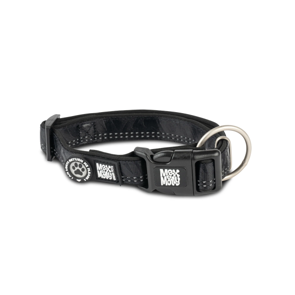 Max & Molly (Макс Молли) Smart ID Collar Matrix 2.0 Black - Ошейник для собак черного цвета L