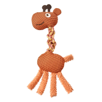 Misoko (Мисоко) Dog Toy Durable Bungee Giraffe - Игрушка для собак прочная банджи жираф 47 см