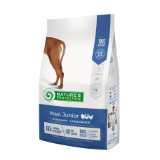 Nature’s Protection (Натур Протекшн) Care Dog Poultry Junior Maxi - Сухий корм для цуценят великих порід віком від 6 до 12 місяців з м’ясом птиці 4 кг