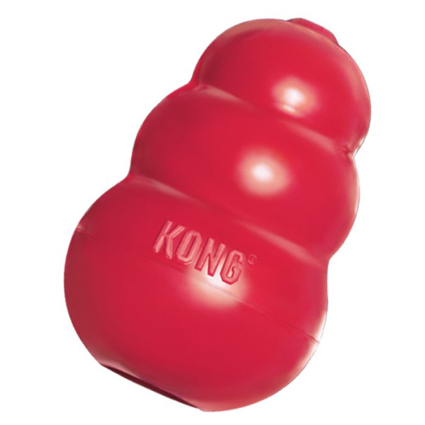 Kong (Конг) Classic S - Игрушка груша-кормушка для собак мелких пород 7,62x4,45 см