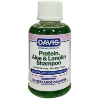 Davis (Девіс) Protein & Aloe & Lanolin Shampoo - Шампунь для собак і котів, 1:12, 50 мл
