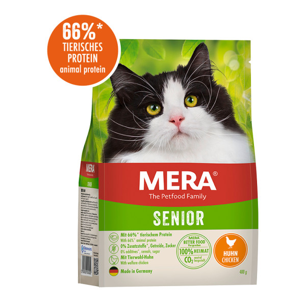 Mera (Мера) Cat Senior Сhicken - Сухой корм для кошек пожилого возраста с курицей 0.4 кг