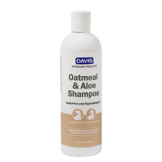 Davis (Девис) Oatmeal & Aloe Shampoo For Cats & Dogs All Life Stages - Гипоаллергенный шампунь для собак и котов любого возраста овсяная мука с алоэ 355 мл