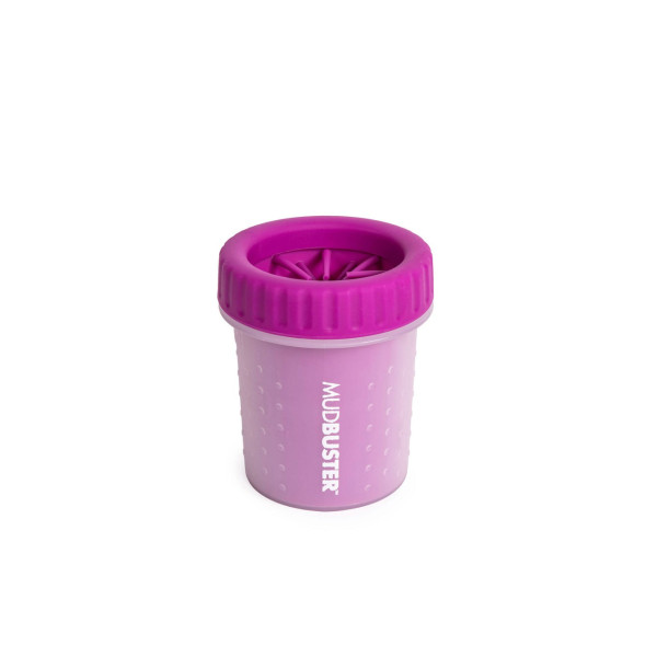 Dexas (Дексас) Mud Buster Lidded - Лапомойка пурпурная для собак 11 см