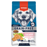 Wanpy (Ванпи) Dog Grain Free Salmon Adult All Breed - Сухой беззерновой корм для взрослых собак всех пород с мясом лосося 1.5 кг