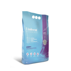 Lindocat (Ліндокет) Advanced Light+ - Наповнювач для котячих туалетів бентонітовий білий ультралегкий 7 л