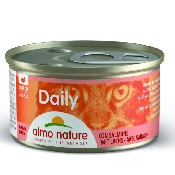Almo Nature (Альмо Натюр) Daily Cat Salmon - Влажный корм для кошек с лососем 85 г