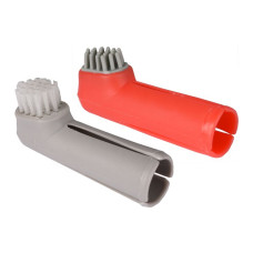 Flamingo (Фламінго) Finger Toothbrush Set - Набір зубна щітка на палець, комплект з 2-х щіток