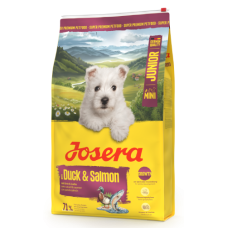Josera (Йозера) Dog Duck & Salmon Junior Mini - Сухой корм для щенков мелких пород с мясом утки и лосося 10 кг