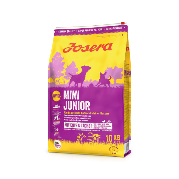 Josera (Йозера) Mini Junior - Сухий корм для цуценят та юніорів малих порід з качкою 10 кг