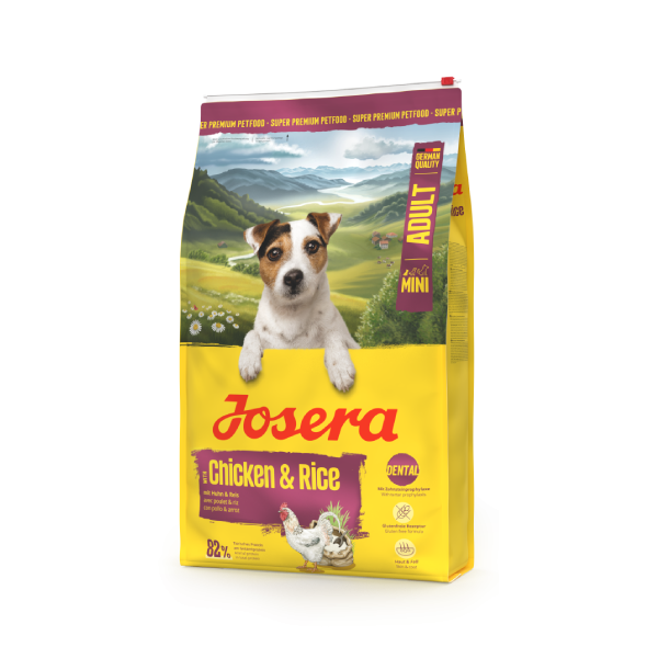 Josera (Йозера) Dog Chicken & Rice Adult Mini - Сухий корм для дорослих собак дрібних порід з м’ясом курки та рисом 10 кг