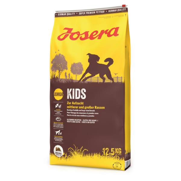 Josera (Йозера) Kids - Сухий корм для цуценят та юніорів середніх та великих порід з птицею 12.5 кг