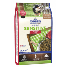 Bosch (Бош) HPC Adult Dog Sensitive - Сухой корм для собак склонных к аллергии ягненок рис 15 кг