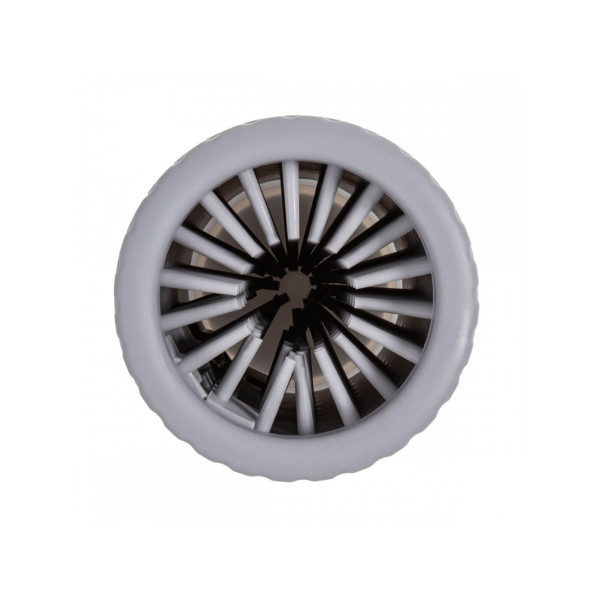Dexas (Дексас) Mud Buster Lidded - Лапомойка светло-серая для собак 15 см