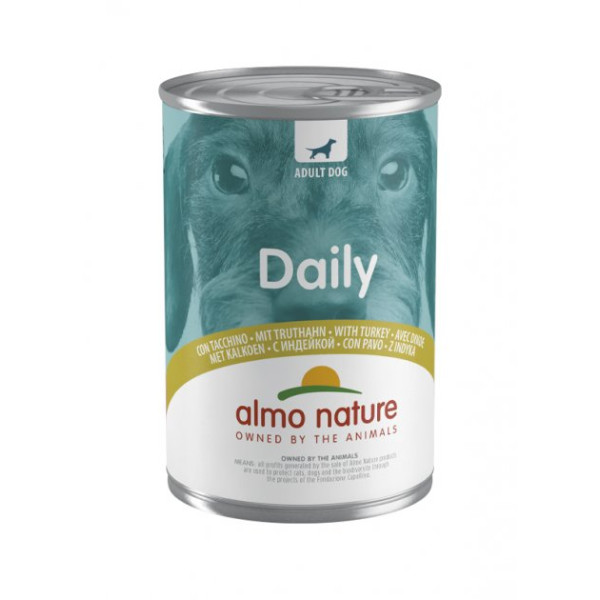 Almo Nature (Альмо Натюр) Daily Dog Turkey - Влажный корм для собак с индейкой 400 г