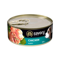 Savory (Сейвори) Puppy All Breed With Chicken - Влажный корм для щенков с курицей 100 г