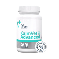 VetExpert (ВетЕксперт) Cat&Dog Kalm Vet Advanced - Харчова добавка для котів та собак, що зменшує симпотоми стресу 60 шт.