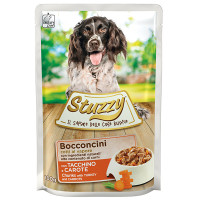 Stuzzy (Штузи) Dog Turkey & Carrot in Sauce - Влажный корм для собак с индейкой и морковью в соусе 100 г