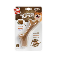 GiGwi (ГиГви) Wooden Antler - Игрушка для собак рог жевательный S