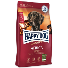 Happy Dog (Хепи Дог) Grain Free Straus Sensible Africa Adult Medium & Maxi - Сухой беззерновой корм для взрослых собак средних и больших пород при пищевой аллергии с мясом страуса 1 кг
