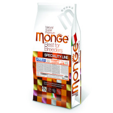 Monge (Монж) Dog Duck, Rice & Potatoes Monoprotein Puppy & Junior All Breeds - Сухий монопротеїновий корм для цуценят усіх порід з м’ясом качки, рисом та картоплею 15 кг