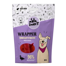 Mr. Bandit (Мр. Бандит) Dog Wrapped Sticks Duck - Ласощі для собак обгорнуті палички з качкою 80 г
