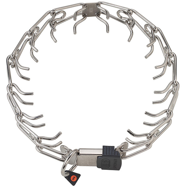 Sprenger (Спренгер) Ultra-Plus Training Collar - Суворий нашийник для собак, замок ClicLock, нержавіюча сталь 3.2 мм/58 см