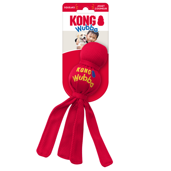 KONG (Конг) Wubba S - Игрушка для собак мелких пород Вубба