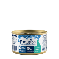 Exclusion (Ексклюжн) Cat Adult Sterilized Tuna - Вологий корм для дорослих стерилізованих котів з м’ясом тунця 85 г