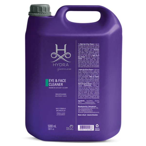 Hydra (Гидра) Groomers Eye and Face Cleaner - Средство для взрослых собак и котов для ухода за участками вокруг глаз и мордашки 5 л