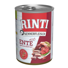 Rinti (Рінті) Dog Kennerfleisch Grain Free With Duck - Вологий корм для собак, беззерновий з качкою 400 г