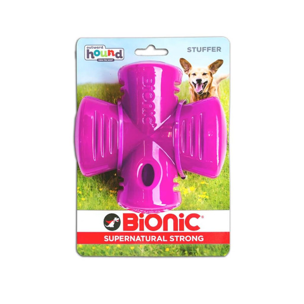 Outward Hound (Аутвард Хаунд) Bionic Opaque Stuffer - Игрушка для собак фиолетовая 12.5 см