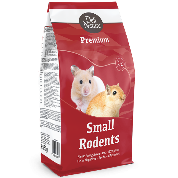 Deli Nature (Дели Натур) Premium Small Rodents - Полнорационный премиум корм с животным белком для мелких грызунов 0,75 кг
