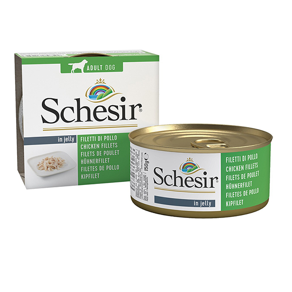 Schesir (Шезир) Chicken Fillets - Влажный корм для собак филе курицы 0.15 кг