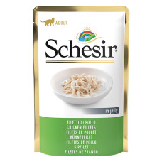 Schesir (Шезір) Cat Chicken Fillet in Jelly - Вологий корм для котів з куркою в желе 85 г