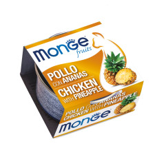 Monge (Монж) Fruits Cat Chicken & Pineapple Adult - Вологий корм для дорослих котів з м’ясом курки та ананасами 80 г