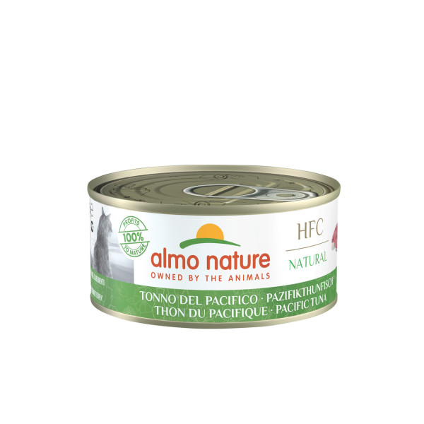 Almo Nature (Альмо Натюр) HFC Cat Natural Pacific Tuna - Влажный корм для кошек с тихоокеанским тунцем 150 г