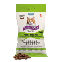 Serrano (Серрано) Snacks For Cats Sardine Oral Care - Натуральные лакомства для кошек с функцией ухода за полостью рта 0,05 кг