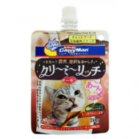 CattyMan (Кэтимен) Creamy Puree Salmon - Жидкое лакомство для кошек сливочное пюре с лососем70 г
