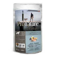 Pronature Holistic (Пронатюр Холістик) Atlantic Salmon & Brown Rice - Сухий корм для дорослих собак усіх порід з лососем і рисом 0.34 кг