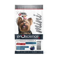 ProScience (ПроСайнс) Dog Salmon & Blueberry Hypoallergenic Skin & Coat Adult Mini - Сухой гипоаллергенный корм для взрослых собак мелких пород с чувствительным пищеварением с мясом лосося, черникой и рисом 7 кг