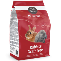 Deli Nature (Дели Натур) Premium Rabbits Grainfree - Полнорационный беззерновой премиум корм для кроликов 3 кг