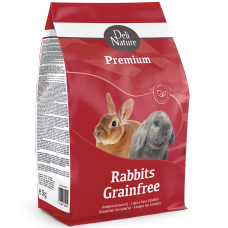 Deli Nature (Делі Натур) Premium Rabbits Grainfree - Повнораціонний беззерновий преміум корм для кроликів 3 кг