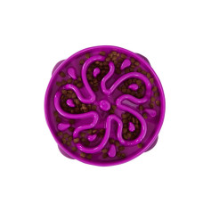 Outward Hound (Аутвард Хаунд) Fun Feeder Drop Violet - Миска-лабіринт для здорового та неквапливого годування собак 27.5 см