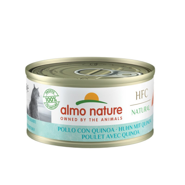 Almo Nature (Альмо Натюр) HFC Cat Natural Chicken and Quinoa - Влажный корм для кошек с курицей и кино 70 г