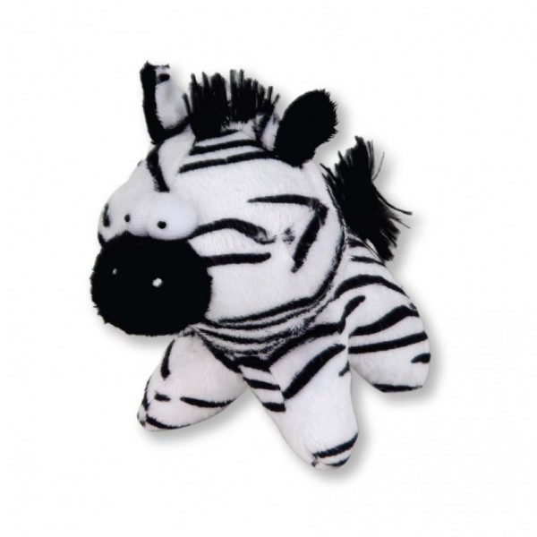 Eastland (Истленд) Зебра с пищавкой - Игрушка для собак (плюш) 12 см