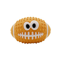 Misoko (Мисоко) Dog Toy Rugby Ball Orange - Игрушка для собак мяч для регби латекс оранжевая 7.5 см