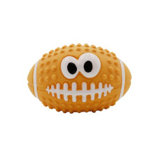 Misoko (Мисоко) Dog Toy Rugby Ball Orange - Игрушка для собак мяч для регби латекс оранжевая 7.5 см